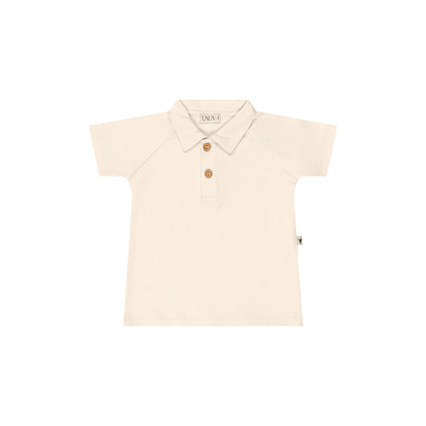 UAUA Canada - Polo T-Shirt Short Sleeve - Crema - ella+elliot