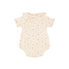 UAUA Canada - Ruffled Onesie Short Sleeve - Florenza - ella+elliot